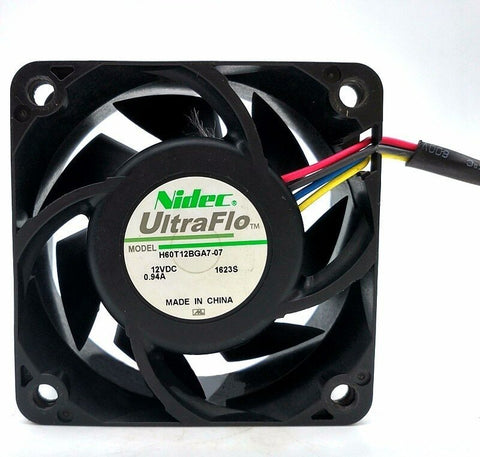 NIDEC H60T12BGA7-07 fan 60*60*25mm 12V 0.94A PWM 4pin