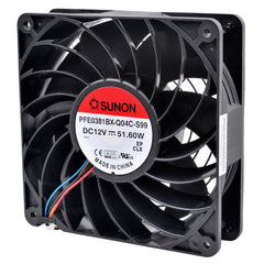 PFE0381BX-Q04C-S99 140mm DC12V 51.60W Strong wind flow cooling fan for server