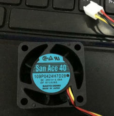 1pcs SANYO 109P0424H7D28 24V 0.08A 40*40*15 3 wire fan