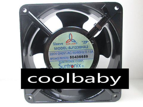 SANJU SJ1238HA2 120*120*38 mm 220-240V AC 0.13A axial Cooling Fan metal frame