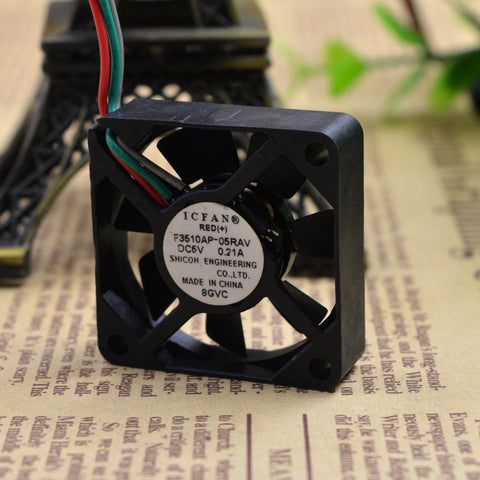 ICFAN F3510AP-12RAV fan 12V 0.1A 3pin