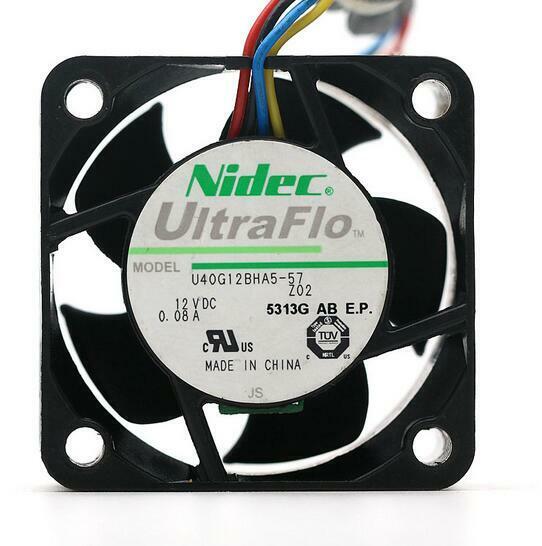 Original NIDEC 4CM U40G12BHA5-57 4020 12V 0.08A ultra quiet four wire PWM fan