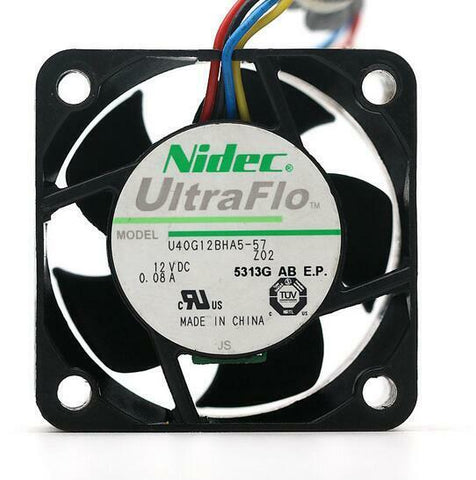 Original NIDEC 4CM U40G12BHA5-57 4020 12V 0.08A ultra quiet four wire PWM fan