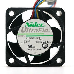 Original NIDEC 4CM U40G12BHA5-57 4020 12V 0.08A ultra quiet four wire PWM fan