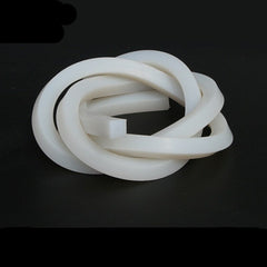 5mm x 5mm/10mm/15mm/20mm/30mm Solid Silicone Rubber Sealing Strip Weatherstrip