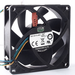 FA08025M12LPA 8CM 80*80*25MM 0.45A DC 12V 4-lines cooling fan