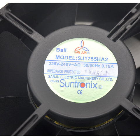 FOR san jun SJ1755HA2 HA1 1755 AC220V Frequency converter cooling fan