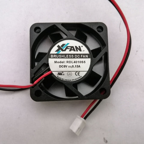 RDL4010S5 4CM 4010 5V 0.13A 2 line small chassis cooling fan