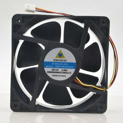 12cm 12V 0.90A 12038 XXD1203812VH 4pin power supply fan