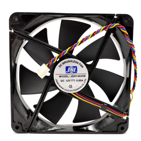 JSL Js Lai JDH14025B 12V 14025 0.80a Max Airflow Rate Chassis Cooling Fan 14CM