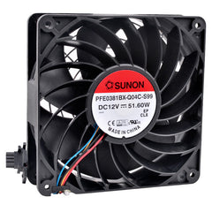 PFE0381BX-Q04C-S99 140mm DC12V 51.60W Strong wind flow cooling fan for server
