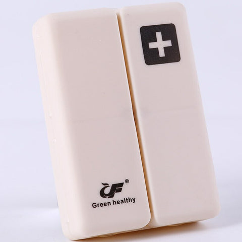 Foldable 7 Days Pill Case A Week Pill Box Tablet Storage Case Container