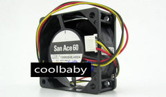 SAN ACE 60 109R0648J4D04 Graphics card cooling fan DC48V 0.14A 3Pin