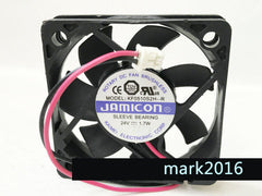 JAMICON Cooling Fan KF0510S2H-R DC24V 1.7W 2-Pin 50x50x10mm
