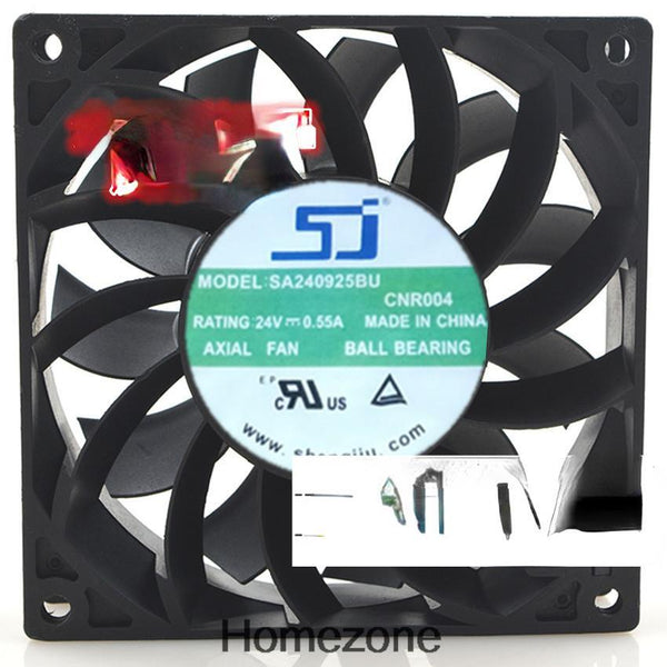For SJ Axial Fan SA240925BU 9025 24V 0.55A 9CM Inverter Fan