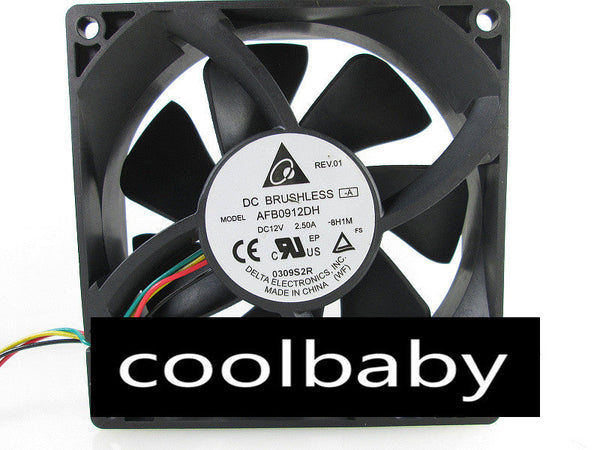 Wholesale Delta 92x25mm AFB0912DH 12V 2.5A For HP ML350G6 Cooling Fan