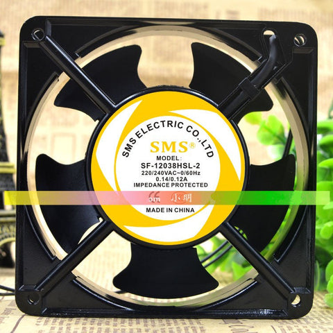 SMS SF-12038HSL-2 220/240V 0.14/012A 12CM 12038 cooling fan