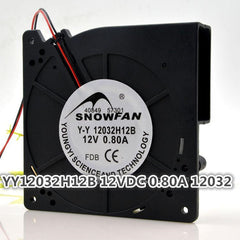 12CM 12032 Turbo Fan Double Ball Blower YY12032H12B 12V 0.80A