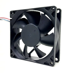 RDH8025B2 80mm 8025 24V printer fan 8cm double ball PWM temperature control fan