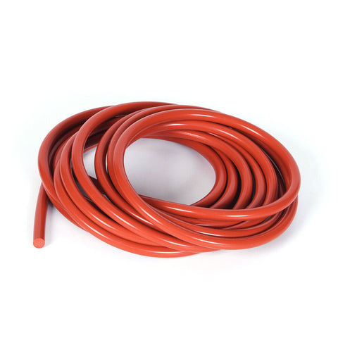 Red Solid Silicone Rubber Sealing Strip Round O Ring Cord Seal Gasket Dia 1-20mm