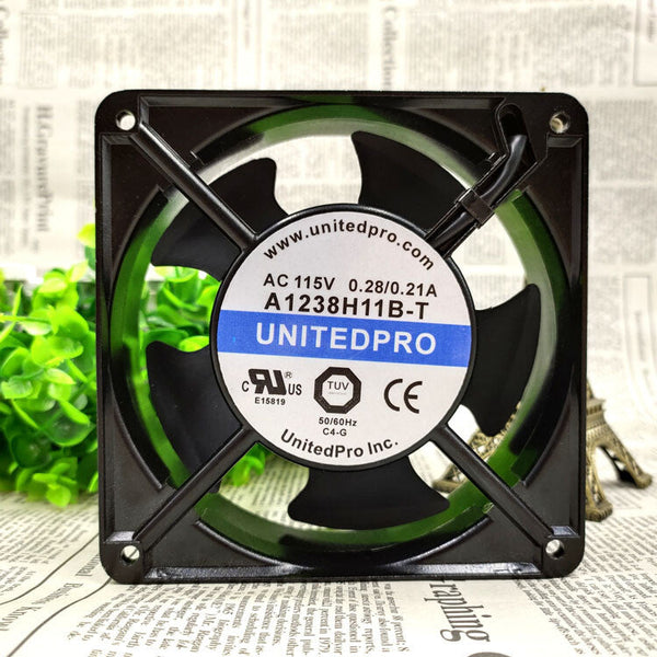 UNITEDPRO A1238H11B-T 115V 0.28 / 0.21A 12038 chassis fan cooling fan