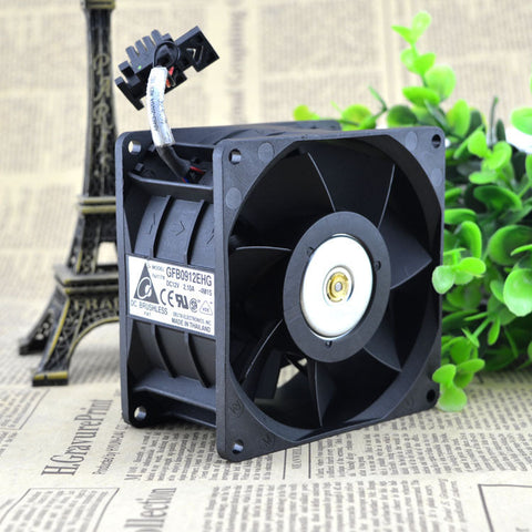 Delta GFB0912EHG 9050 12V 2.1A air-cooled motorcycle modified car dual motor fan