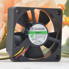 SUNON MC35101V1-000U-G99 12V 0.72W 3.5CM 3-wire silent cooling small fan