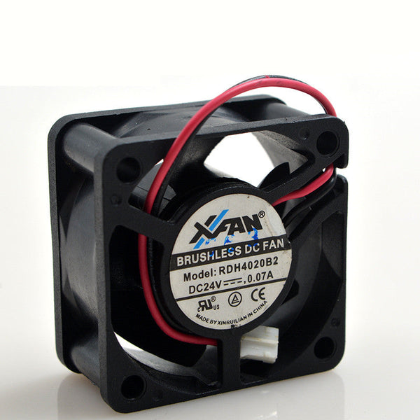 XFAN RDH4020B2 40*40*20MM 4CM 24V 0.07A 2Pin Cooling Fan