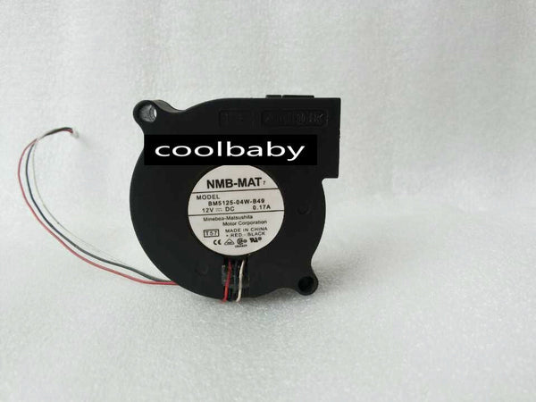 NMB BM5125-04W-B49 fan 50*25 12V 0.17A 3pin