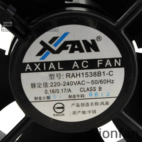 For AXIA AC FAN RAH1538B1-C 220-240V high temperature resistant fan UPS fan