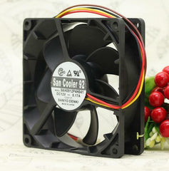 SANYO 9AH0912P4H041 9cm 9225 12V 0.17A 4 wire silent fan