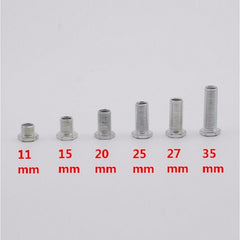M10 Hollow screw with flanged cap M10 threaded tube lamp holder screw cover