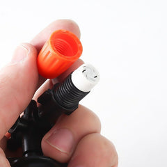 360 Degree Rotating Water Sprinkler Automatic Watering 5 Nozzles Garden Pipe
