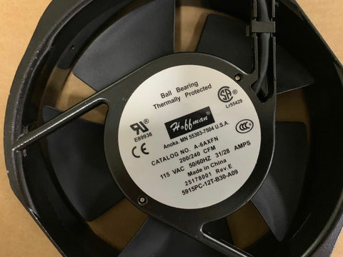 for HOFFMAN A-6AXFN 5915PC-12T-B30-A09 115V17238 cooling fan