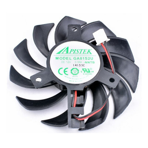 Original GA81S2U-NNTB GT630 diameter 75mm hole 40mm graphics card cooling fan