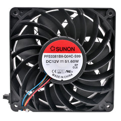 PFE0381BX-Q04C-S99 140mm DC12V 51.60W Strong wind flow cooling fan for server
