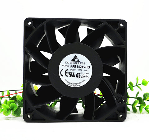FFB1424VHG 14050 14CM 24V 1.37A large air volume violent inverter cooling fan