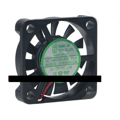 Real 30*30*6mm DFB300612M 2 Ultra-thin Silent Fan 12 V 3006 Instrument