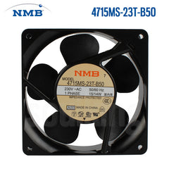 NMB 4715MS-23T-B50 15W/14W 12038 AC230V UPS cabinet power supply fan