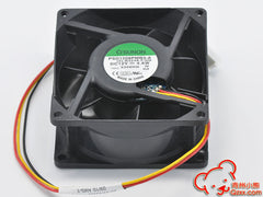 PSD1208PMB3-A Server cooling fan DC12V 4.6W 82.5CFM 3wire 80X80X38mm