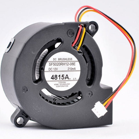 SF5020RH12-08E 50x50x20mm 50mm blower DC12V 210MA Turbo blower cooling fan 3pin