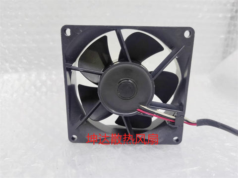 For NMB Fan 08025VE-12P-GLD DC12V 0.68A 8025 8cm 3 WIRE Cooling fan