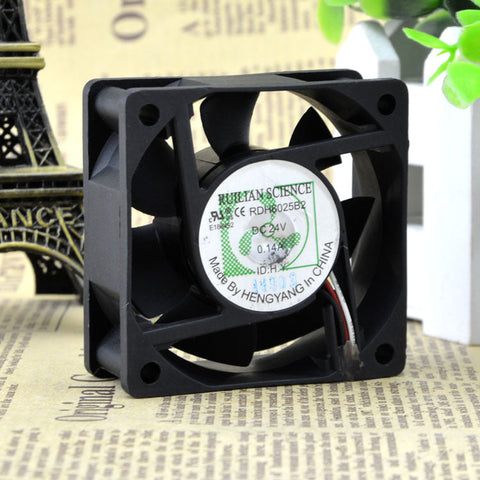 RUILIAN RDH6025B2 Graphics card cooling fan DC24V 0.14A 3Pin