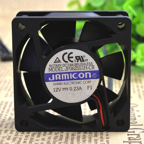 Jamicon 12V 0.23A JF0625S1H-CR 6025 6CM 2pin