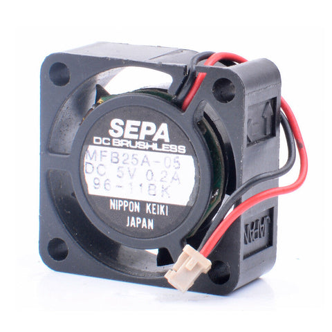 SEPA MFB25A-05 2.5cm 2510 5V 0.20A router micro device small cooling fan