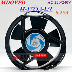MDOVPD M-1725A-L/T AC 220V/240V 0.25A Axial Cooling Fan