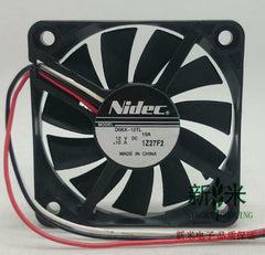 NIDEC 6010 12V D06X-12TL double ball three-wire quiet ultra-thin chassis fan