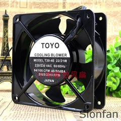 TOYO T30-4E 220/230V 22/21W 120*120*38 aluminum frame AC exhaust fan