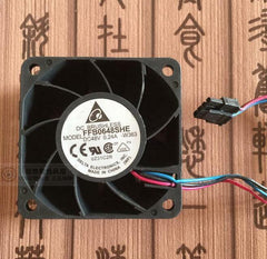 NEW Delta FFB0648SHE 6038 6cm 48V 0.24A 60*60*38mm 3-line Cooling Fan