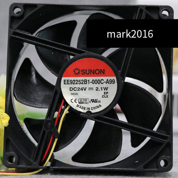 SUNON EE92252B1-000C-A99 9225 24V 2.1W 2lines frequency cooling fan